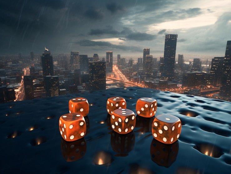 Live dealer rolling dice for Sic Bo game on bintang11.com