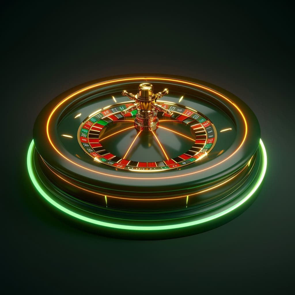 Baccarat table layout with Player, Banker, and Tie bet positions